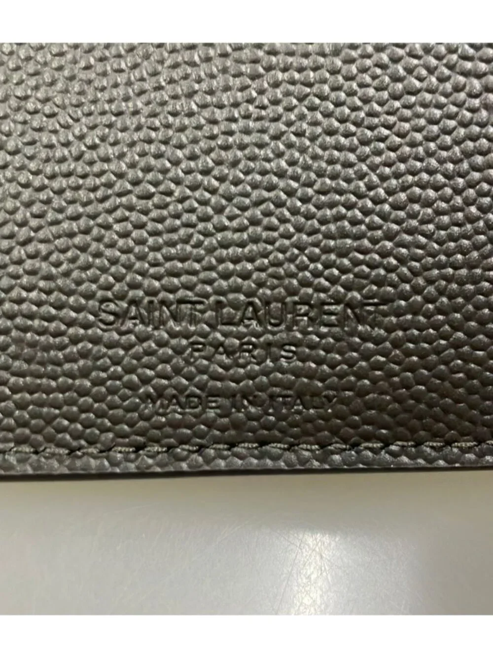 Saint Laurent Paris Bifold Wallet Leather